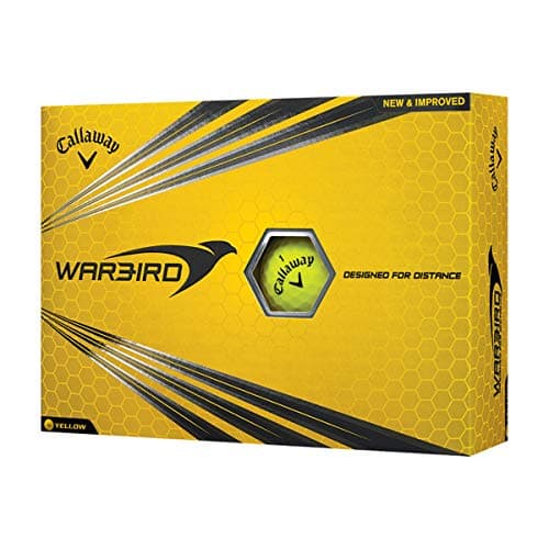 Image of Callaway Warbird Golf Balls (Pack of 12) - Yellow