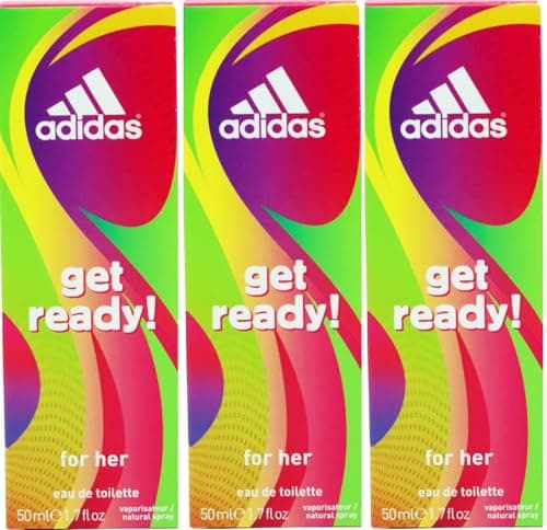 Image of 3 x Adidas - Get Ready for Her Eau de Toilette Spray 50ml