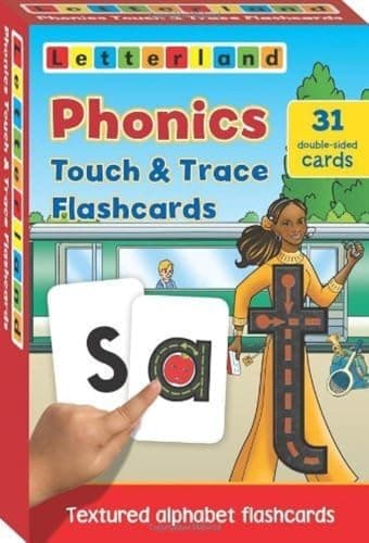 Image of Phonics Touch & Trace Flashcards: 1