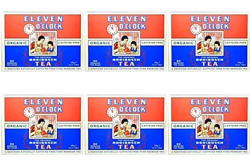 Image of (6 PACK) - Eleven O'clock - Org Rooibosch Tea | 80 Bag | 6 PACK BUNDLE