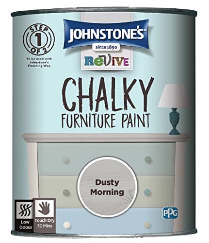 Image of Johnstone's 386499 Revive Chalky Furniture Paint, Dusty Morning, 750 ml (Pack of 1)