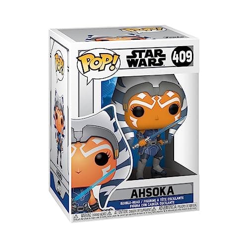 Image of Funko POP! Star Wars: Clone Wars - Ahsoka Tano - Collectable Vinyl Figure - Gift Idea - Official Merchandise - Toys for Kids & Adults - TV Fans - Model Figure for Collectors and Display