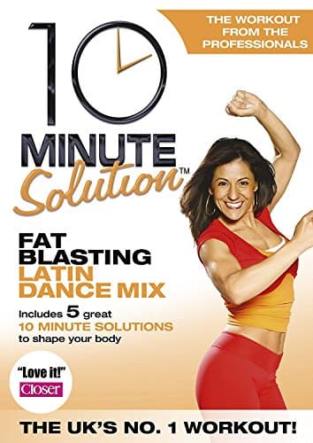 Image of 10 Minute Solution Fat Blasting Latin Dance Mix [DVD]