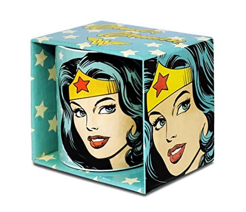 Image of Logoshirt® DC Comics - Wonder Woman I Portrait I Porcelain Mug - Coffee Mug I Approx. 300 ml I Multi-Coloured I Licensed Original Design