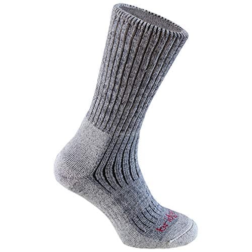 Image of Bridgedale HIKE Midweight Merino Comfort Boot-Men's- Large-Stone Grey