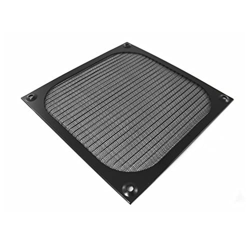 Image of AABCOOLING Aluminium Filter 140mm Fan Filter Black – Fan Cover 140 x 140 mm, Dust Filter, Dust Cover Computer, 140mm Dust Filter, PC Fan Filter, Dust Filter Mesh, Fan Cover