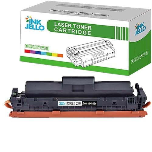 Image of Inkjello Toner Cartridge W2200X 220X For Printer, Compatible With HP Colour LaserJet Pro 4202dn 4202dw MFP 4302dw MFP 4302fdn MFP 4302fdw MFP 4303dw MFP 4303fdn MFP 4303fdw Black (1-Pack)