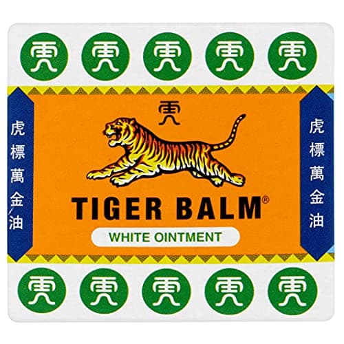 Image of Tiger Balm White Ointment (19g), Effective Herbal Pain Relief, for Muscle Aches & Tension Headaches in Adults