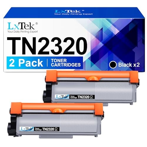 Image of LxTek TN2320 Compatible Toner Cartridge for Brother TN2320 TN2310 TN-2320 for Brother MFC-L2700DN HL-L2300D HL-L2360DN HL-L2340DW DCP-L2500D DCP-L2520DW DCP-L2540DN MFC-L2720DW (Black,2-Pack)