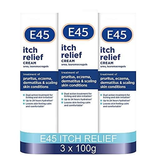 Image of E45 Itch Relief Cream (3 x 100g Tube)