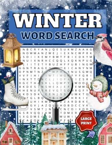 Image of Winter Wonders Word Search Collection