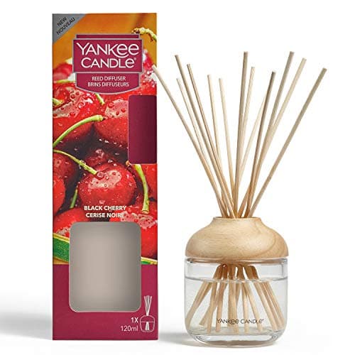 Image of Yankee Candle Reed Diffuser | Black Cherry | 120 ml | Up to 10 Weeks of Fragrance