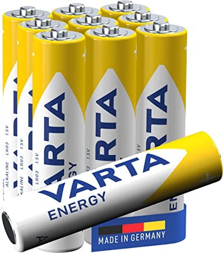 Image of VARTA 10 x VARTA AAA 4103 – Batteries (Alkaline, Cylindrical, 1.5 V, 4.45 cm, 1.05 cm, 11 g) Blue