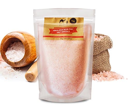 Image of Silk Route Spice Company Himalayan Rose Pink Salt 1Kg (Fine) Resealable Pouch