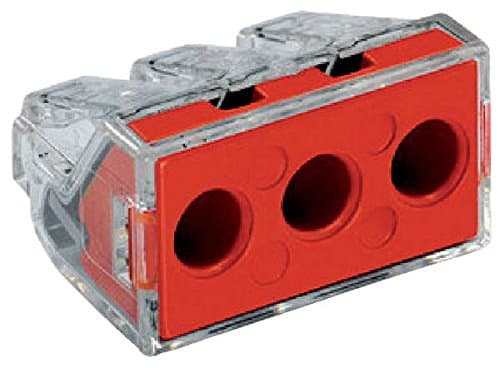 Image of WAGO 773-173 3-Way Push Wire 41A Connector - Pack of 50