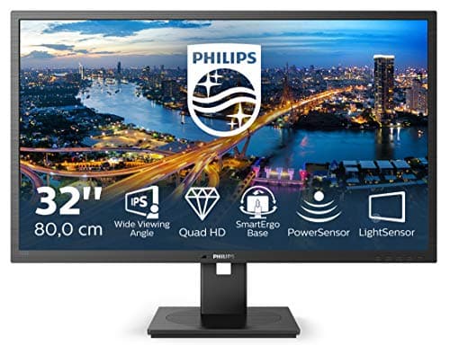 Image of Philips 325B1L/00 31.5" Widescreen IPS W-LED Black Multimedia Monitor (2560x1440/4ms/HDMI/DisplayPort)