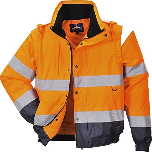 Image of Portwest HI-Vis 2-in-1 Jacket, Size: XXXL, Colour: Yellow, C468YERXXXL