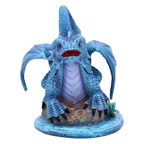 Image of Nemesis Now Anne Stokes Age Small Water Dragon Figurine, Blue, One Size