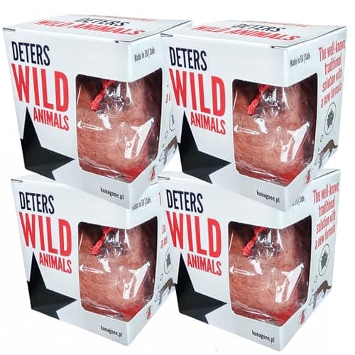 Image of Natural Smell Against Wild Animal Fox Badger Marten Repellent Deterrent Car Wire Protection 4 Pack
