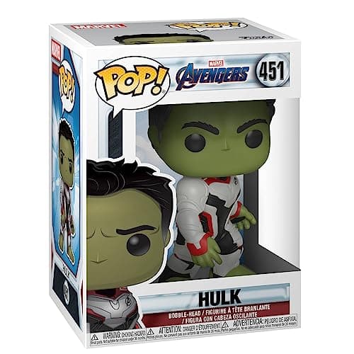 Image of Funko POP! Marvel: Marvel Avengers Endgame - Hulk - (TS) - Collectable Vinyl Figure - Gift Idea - Official Merchandise - Toys for Kids & Adults - Movies Fans - Model Figure for Collectors and Display