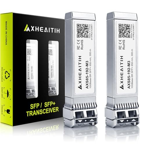 Image of 2 Pack 10GBase-SR LC Transceiver 10G Multimode Optical Module SFP+ MMF 850nm 300M for Cisco for Meraki for Ubiquiti for Fortinet for Mikrotik for Netgear for D-Link for Supermicro for TP-Link and More