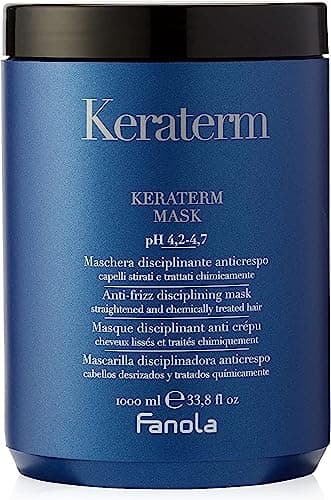 Image of Fanola Keraterm Disciplinante Hair Mask, Multicolor, 1 kg, 1000 ml