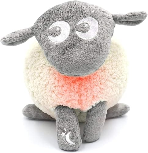 Image of Sweet Dreamers, Rechargeable Ewan Deluxe, Grey | Baby & Infant Sleep Aid Gift | Cry Sensor & Nightlight | 10 Soothing White & Pink Noise Sounds | Continuous or Timer Playback | Machine Washable