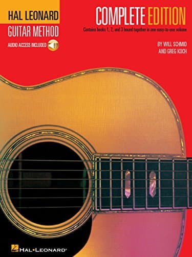 Image of Hal Leonard Guitar Method Complete Edition | Books 1, 2 & 3 for Acoustic and Electric Guitar | Learn Guitar with Play-Along Tracks and Online Audio | Perfect for Beginners and Intermediate Players