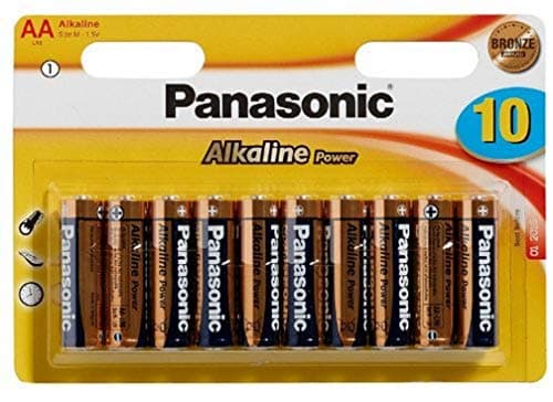 Image of Panasonic 2379 LR06 AA Mignon Alkaline Power Battery(Set of 10)