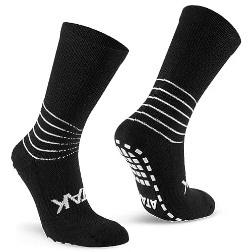 Image of ATAK Mens C Grip Mid Socks Senior Black 6-8