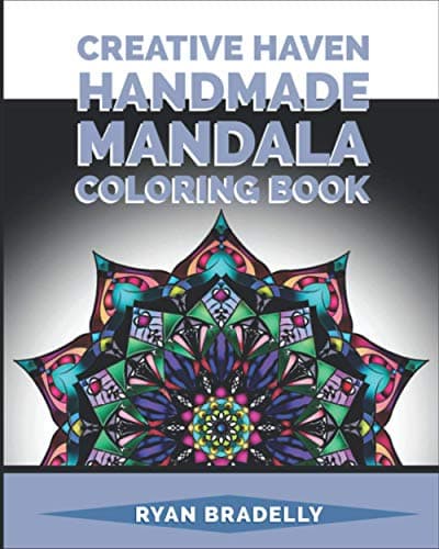 Image of Creative Haven Mandala Handmade Coloring Book: Winter Snowflakes Designs to Color /mandalas stress relief toys for adults/mandala Kaleidoscope ... Relaxation and Tranquillity with portable si