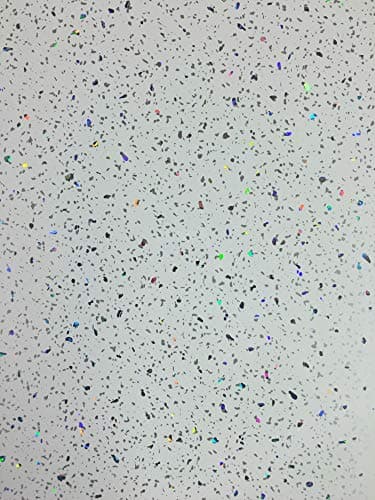 Image of DBS White Sparkle 1m x 2.4m Shower Wall Panels Bathroom PVC Cladding Wet Wall
