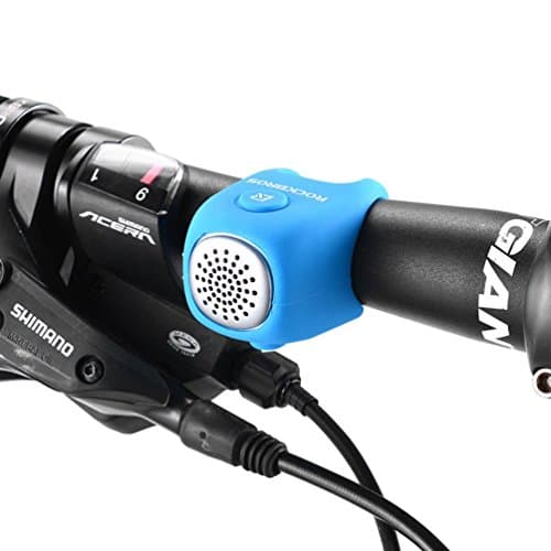 Image of ROCKBROS Electronic Bicycle Horn Cycling Electric Bells Mini E-Bell Rainproof MTB Bicycle Lightweight 75 DB Bike Handlebar Bell Adult