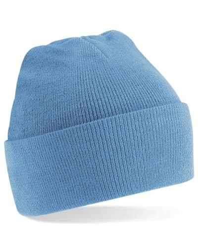 Image of Beechfield Original Cuffed Beanie Colour=Sky Blue Size=O/S