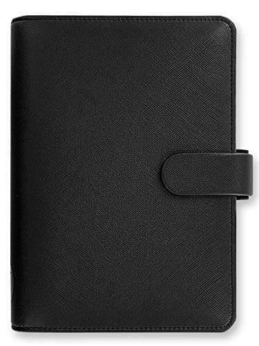 Image of Filofax Saffiano Personal Organiser - Black