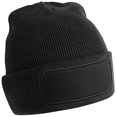 Image of Beechfield - Recycled Original Patch Beanie - Black