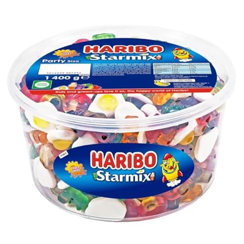 Image of Haribo 465137 Starmix, 1.4kg (Pack Of 1) | Sold by Bargain Hub