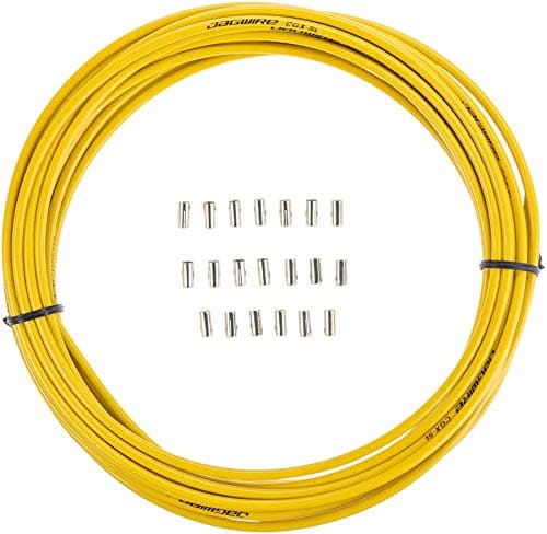 Image of Jagwire CEX Brake Cable Housing Yellow yellow Size:5 mm