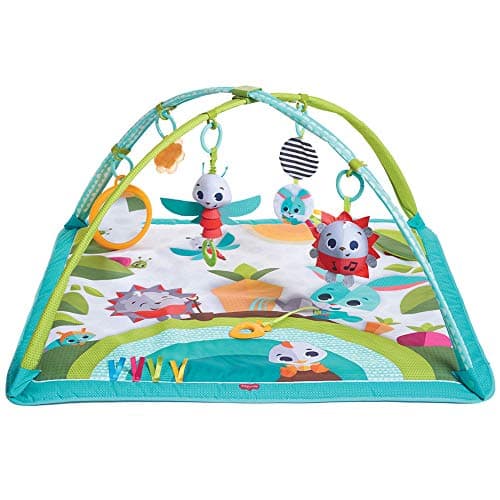 Image of Tiny Love Gymini Sunny Day, Musical Baby Play Mat And Newborn Activity Gym, Suitable From Birth, 0M +, 85 X 75 X 45, Meadow Days Multi, 3333120171