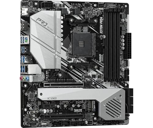 Image of motherboards Fit For ASRock X570M PRO4 Motherboard AMD X570 Socket AM4 Support Ryzen 5 5600 5900 4600G 5700G 1600 Cpu DDR4 M.2 128GB Micro ATX