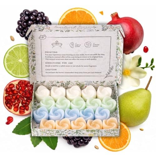 Image of Jo Malone Inspired Wax Melts| Strong Scented| 20 Pack| Luxury Gift Set Wax Melts| Over 96 Hrs Burn Time Per Box| Pet Friendly| Eco Friendly| Hand Poured in Staffordshire, UK (Jo Malone Mix)