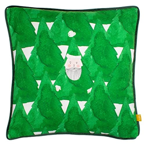 Image of furn. Hide and Seek Santa Polyester Filled Cushion