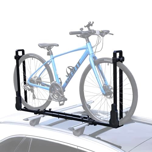 Image of GATHERSKY - 2 Arm Roof Rack Bike Rack Bike Rack Roof Rack Car SUV Black