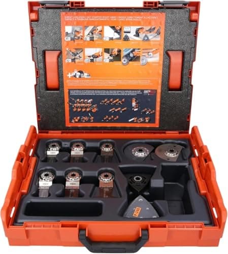 Image of Fein 33903750010 34 Piece Starlock Multi Tool Accessory Set with L-Boxx 102
