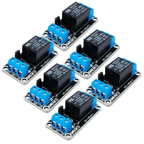 Image of Innfeeltech 6pcs DC 24V Relay Module 1 Channel Relay with Optocoupler High or Low Level Trigger Expansion Board