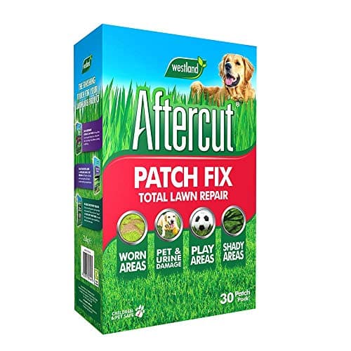 Image of Westlands Aftercut Patch Fix Box 2.4kg Total Lawn Repair Damaged By Pet Play Areas Grass