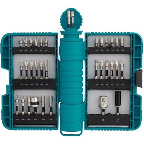 Image of Makita E-14180 XPS Impact Screwdriver Bit Set (35 Piece), 25/50/75 mm Size