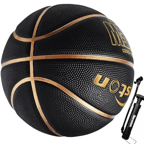 Image of Senston Size 7 Basketball With Pump - Indoor/Outdoor Street Game Training Ball