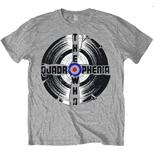 Image of The Who Quadrophenia Official Tee T-Shirt Mens Unisex (Medium) Grey