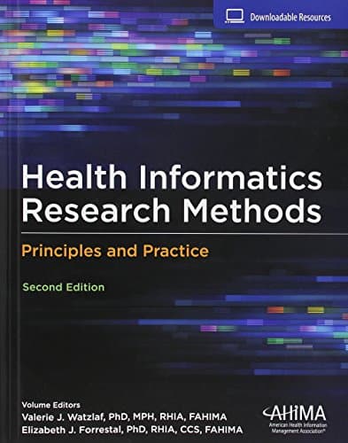 Image of Health Informatics Research Methods: Principles and Practice